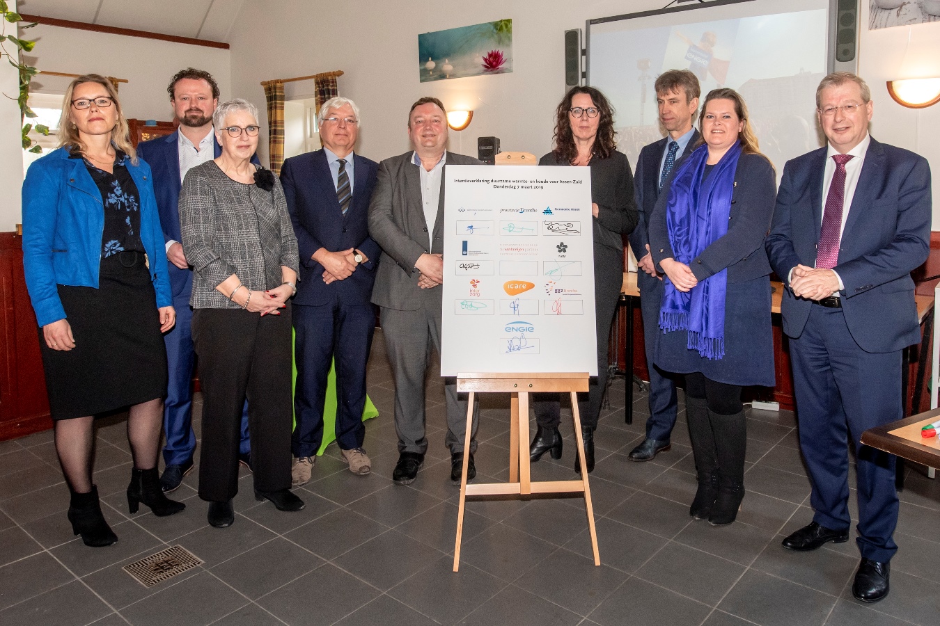 Foto ondertekening 7 maart 2019