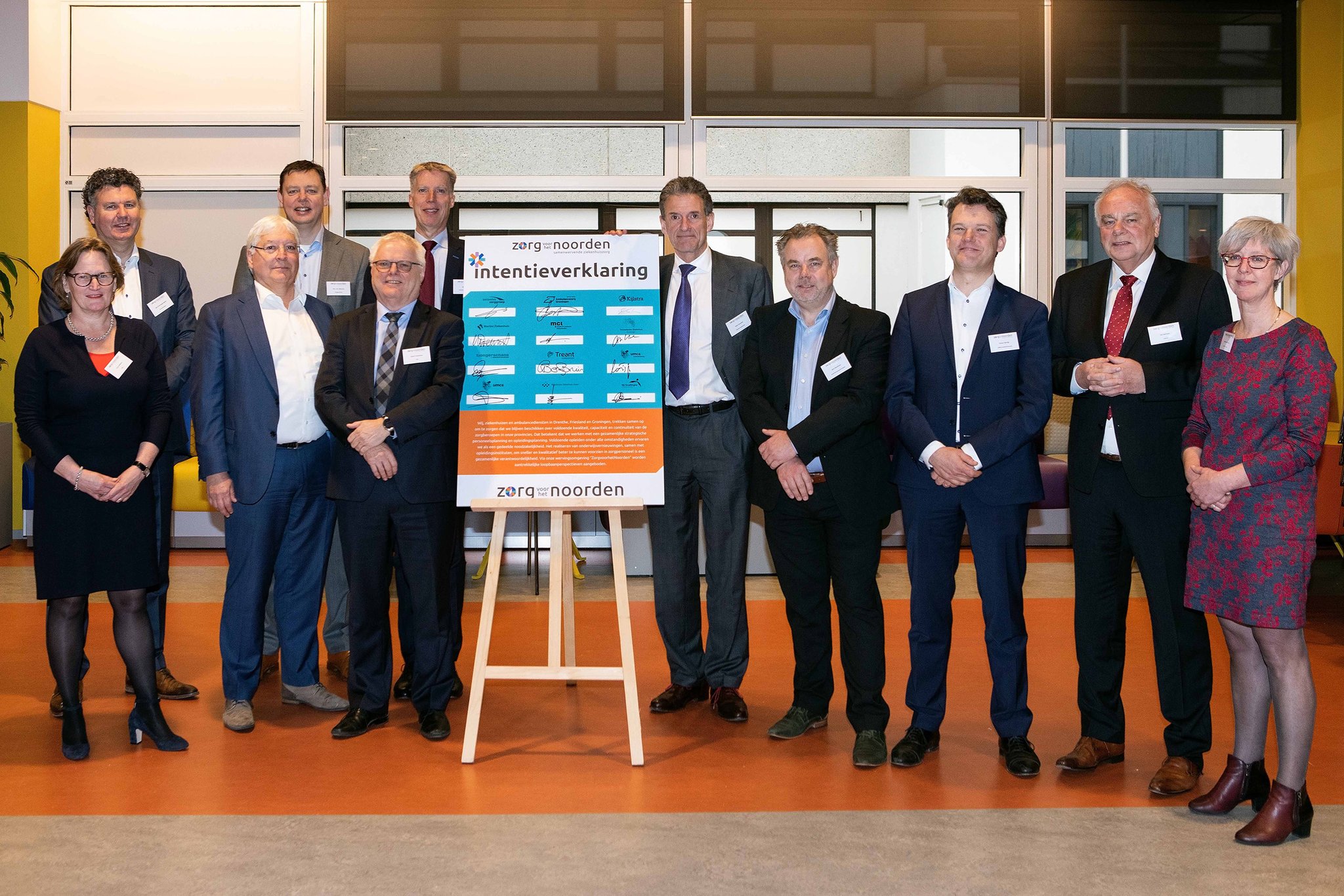 Ondertekening intentieverklaring Zorg voor het Noorden