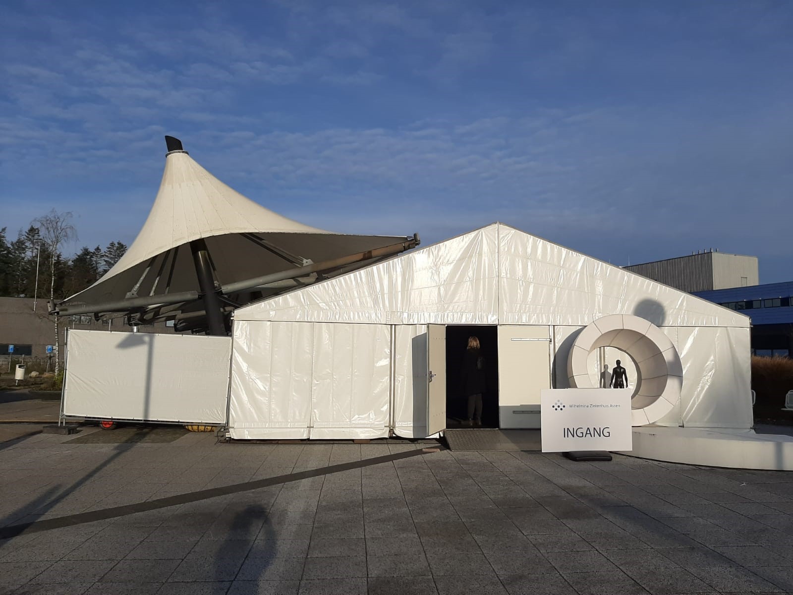 corona toegangscontrole _ de tent