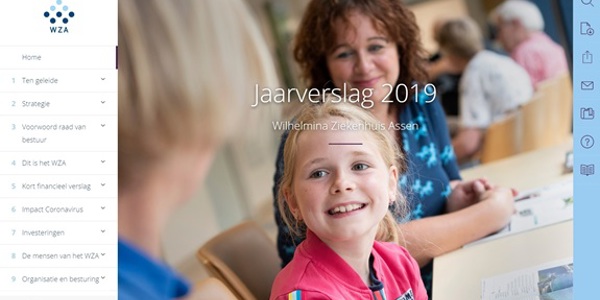 Jaarverslag 2019: WZA ontwikkelt zich verder als netwerkziekenhuis Jaarverslag 2019: WZA ontwikkelt zich verder als netwerkziekenhuis