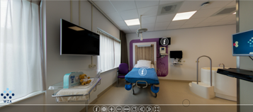 Virtuele tour verloskamer