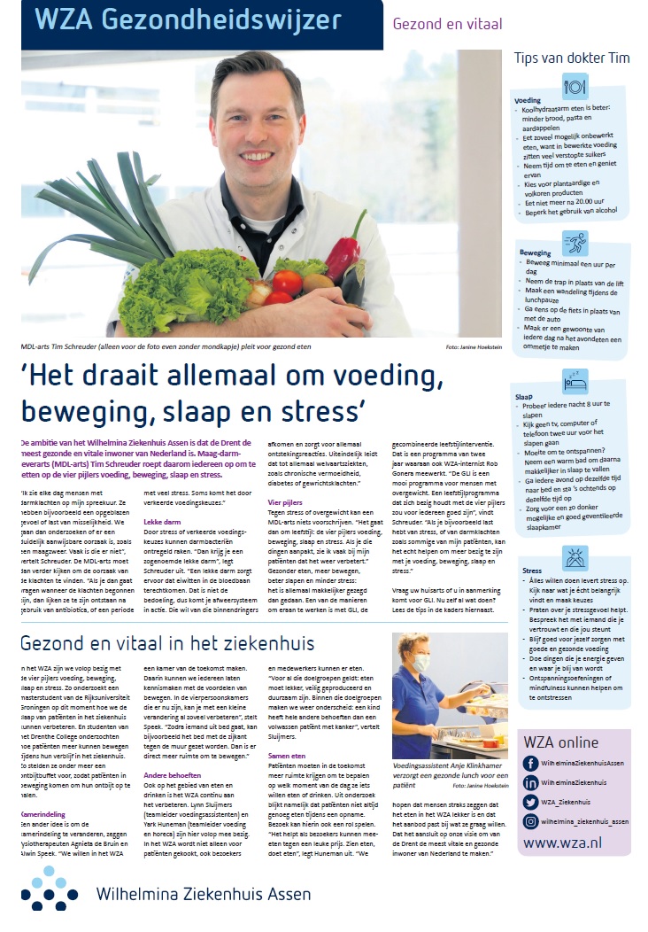 Gezondheidswijzer april 2021: leefstijl