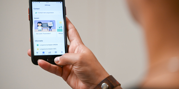 Dankzij samenwerking: thuismonitoring bij COPD Dankzij samenwerking: thuismonitoring bij COPD